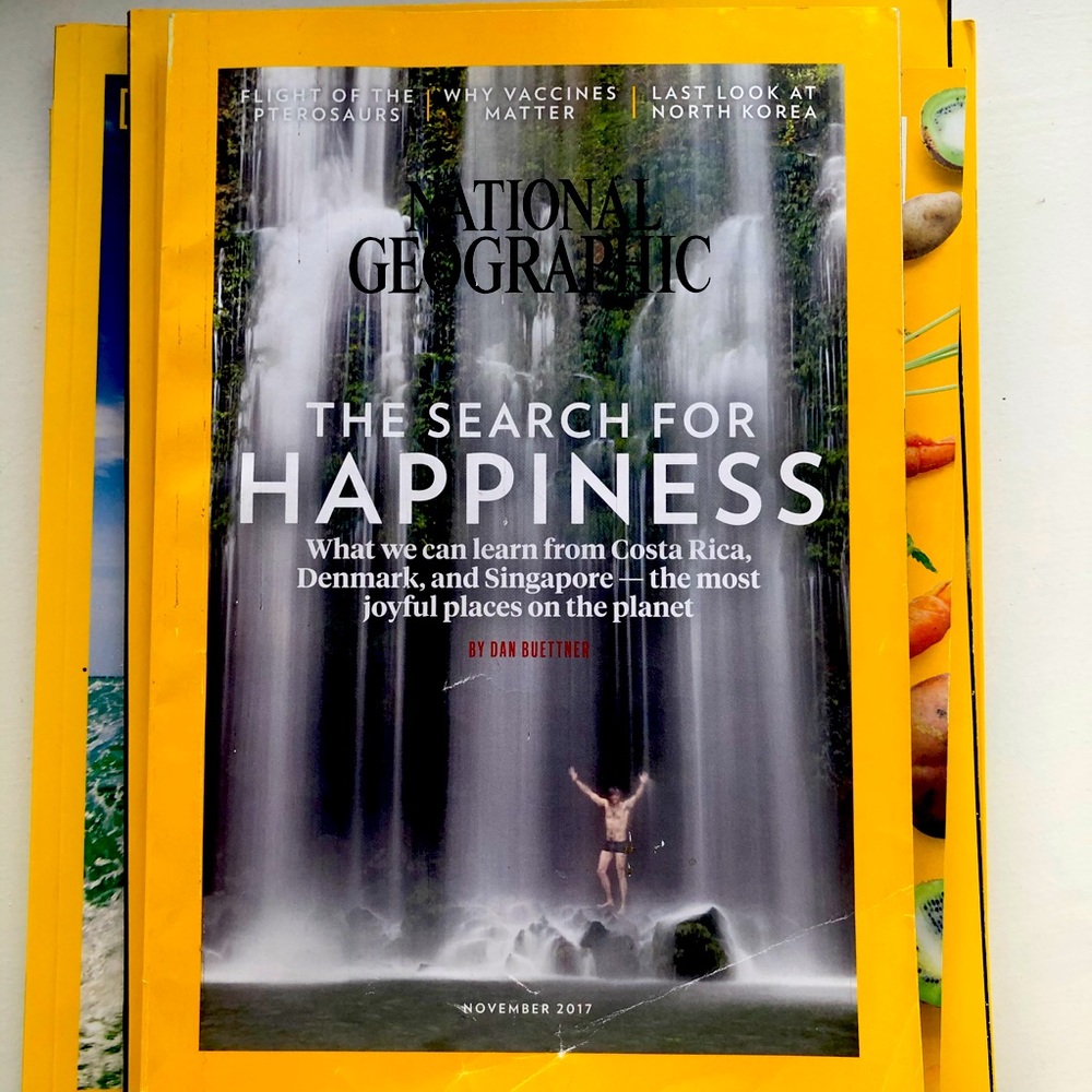 Nat Geo magazines